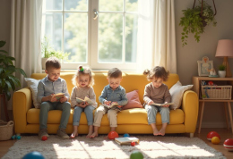 Jak vybrat sedačku do dětského pokoje: bezpečí, odolnost a styl v jednom