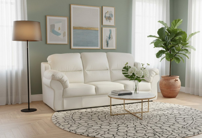 Celokožená pohovka Savanna 3M (7)