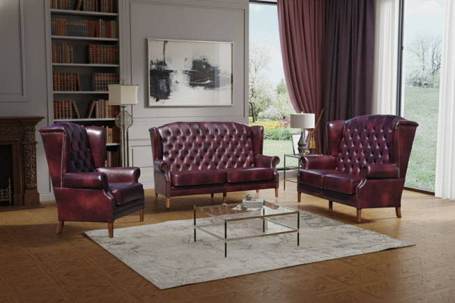 Sedací souprava Chesterfield Harold 3+2+1 (6)