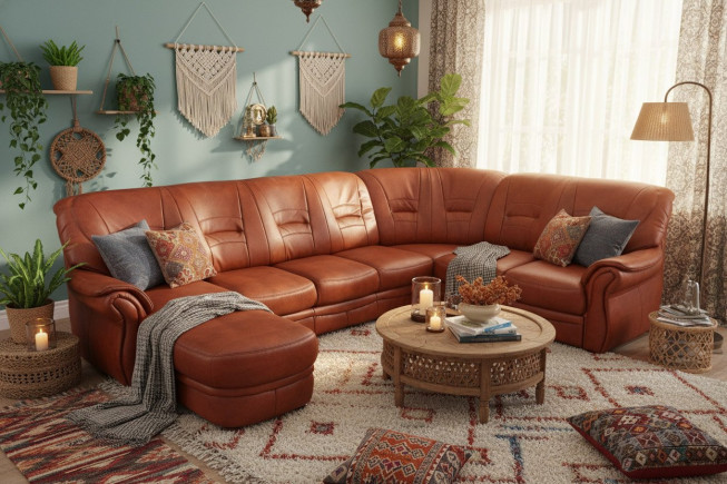 Rohová sedací souprava Bologna XL K 442 (7)