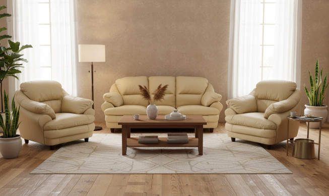 Kožená sedací souprava Jupiter 3+1+1 (7)