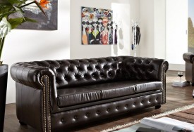 Pohovka Chesterfield Bis 3M Antique Brown