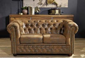 Pohovka 2M brown Chesterfield Oxford (5)