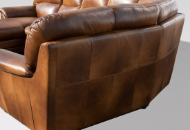 Rohová kožená sedací souprava Rajko XXL (5)