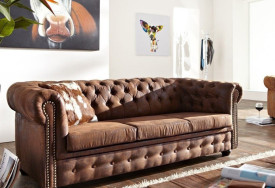 Pohovka Chesterfield Bis 3M Gobi