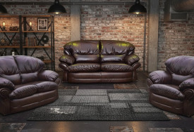 Kožená sedací souprava Aston 3+2+1
