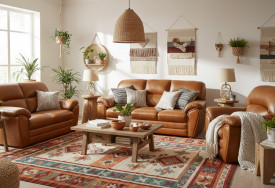 Celokožená sedací souprava Rajko 3+2+1 K 450