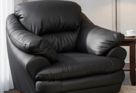 Kožená sedací souprava Jupiter 3+1+1 black (9)