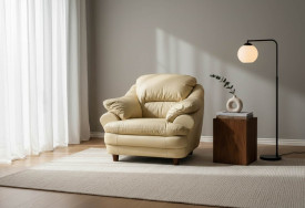 Kožené křeslo Jupiter 1M