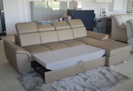 Kožená rohová sedací souprava Voyaer (3)