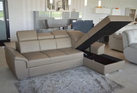 Kožená rohová sedací souprava Voyaer (5)