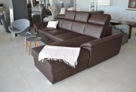 Kožená rohová sedací souprava Voyaer (7)