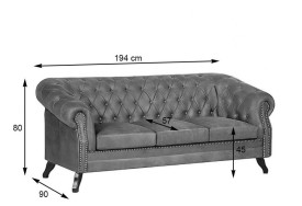 Pohovka Chesterfield Bristol 3M Tobago 13 (10)